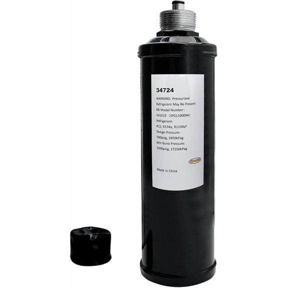 QICIPIJI A/C Recycling Filter-Drier Spin-On Filter 34724 for Robinair Refrigerant Recovery Injection Machine 1 Pack