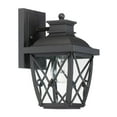 thumbnail image 1 of 34821-BK-Designers Fountain-Belmont - 9.75 Inch 1 Light Outdoor Wall Lantern, 1 of 2