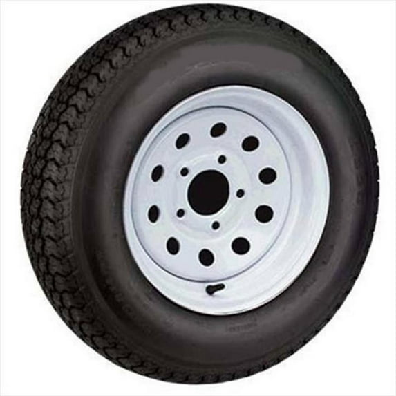 34943 Radial Trailer Tires And Steel Trailer Wheels, 8 Lugs