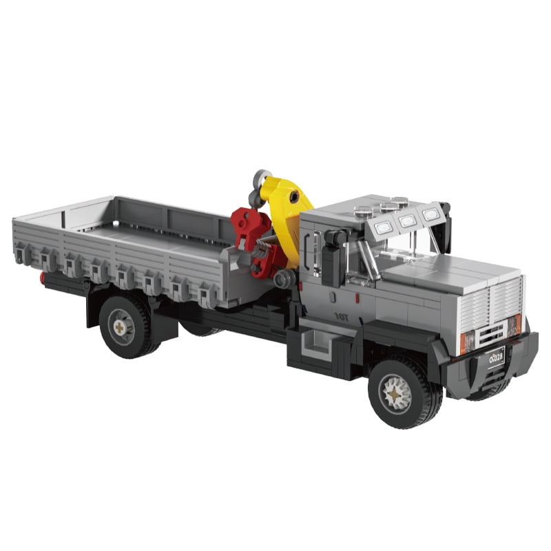 349PCS Engineering Crane Building Kit ,Remote Control Truck Model with Movable Arm, Desktop Construction Vehicle Collector Toy, Creative Gift for Adults Kids Birthday