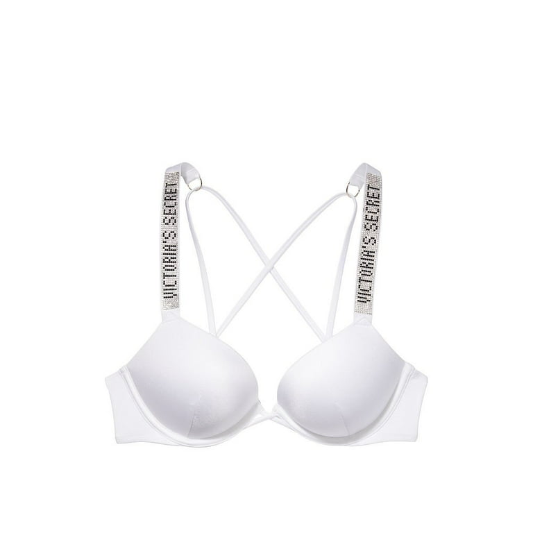 Buy Bombshell Add-2-Cups Lace Shine Strap Push-Up Bra Online