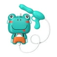 thumbnail image 1 of 34Oz Backpack Water Spray Toy Summer Cartoon Frog Shape Large Capacity with Adjustable Straps for Outdoor Beach Pool Play, 1 of 6