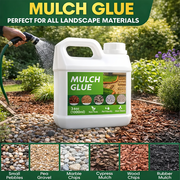 34 oz Concentrated Rock Glue for Landscaping, Glue for Mulch and Rock, Pea Gravel & Pebble Binder, 12 Water Mix, Dries Clear
