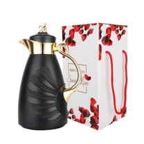 34Oz Thermal Coffee Carafe,Vacuum Insulated Jug Thermo Water Bottle,Double-Wall Thermal Carafe Coffee Jug,24 Hour Heat Retention,Carafe Server for Coffee