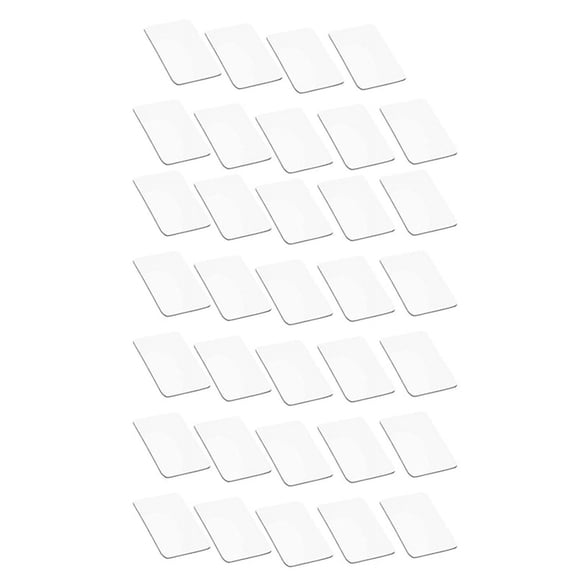 34PCS Sublimation Magnets Blanks, 3X2.2 in Personalized Fridge Magnet Blank Sublimation Refrigerator for Kitchen