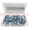 thumbnail image 1 of 34Pc Hose Clamp Assorted Set Worm Gear Hose Pipe Fitting Clamp Assortment Kit, 1 of 2