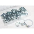 thumbnail image 1 of 34Pc Hose Clamp Assortment Fuel Line Radiator Clamps Worm Gear Hose Pipe Kit, 1 of 1