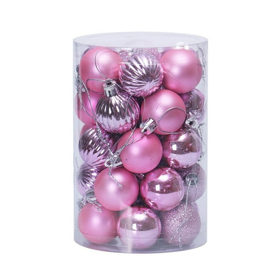 34Pcs Christmas Balls Christmas Tree Ornaments Ball Xmas Hanging Tree Pendants Home Party Decor 2024 New Year Gifts Noel Navidad