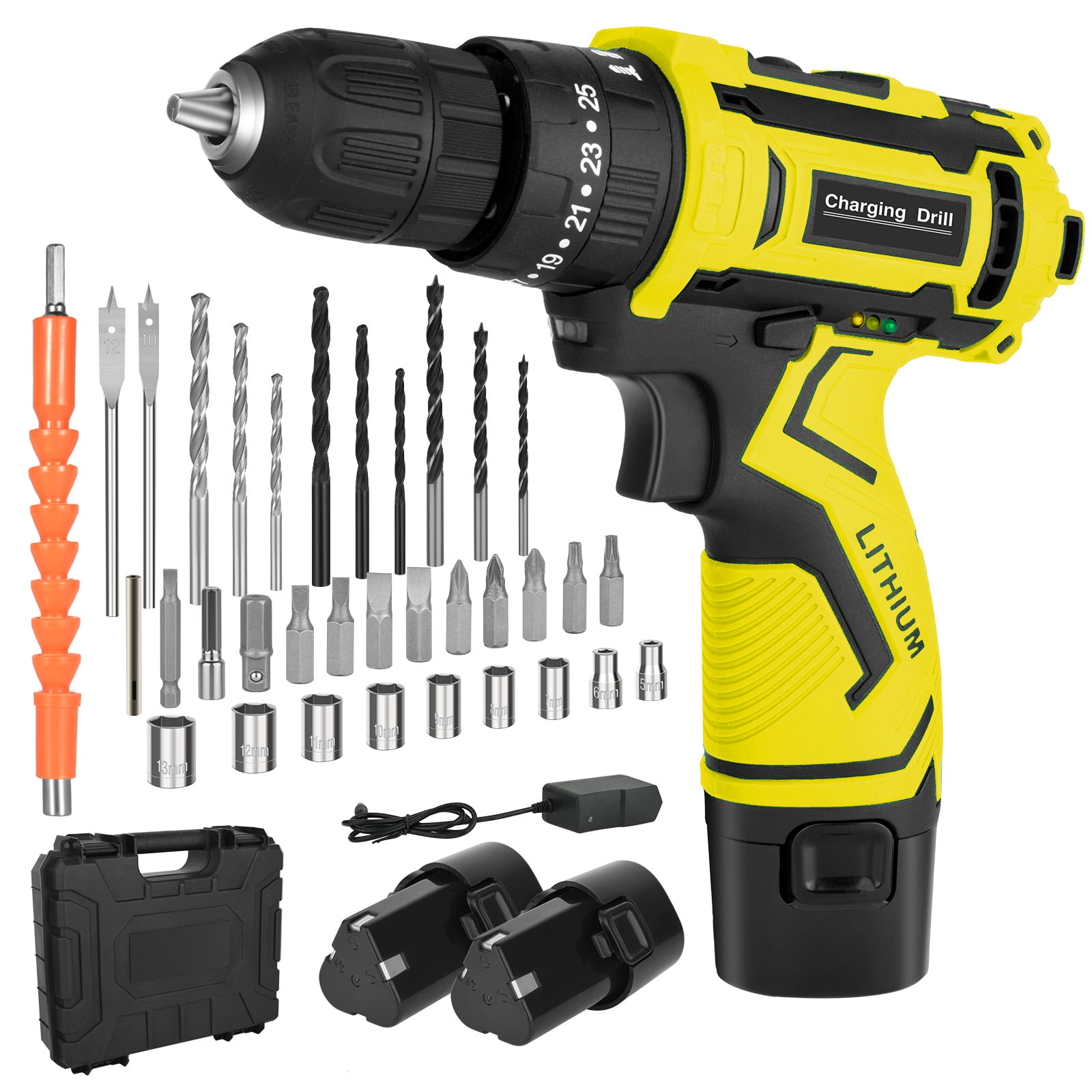 Cordless drill and screwdriver set hotsell