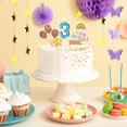thumbnail image 1 of 34Th Birthday Blue Arc Number Candles Birthday Cake Candle Decorations, 1 of 5