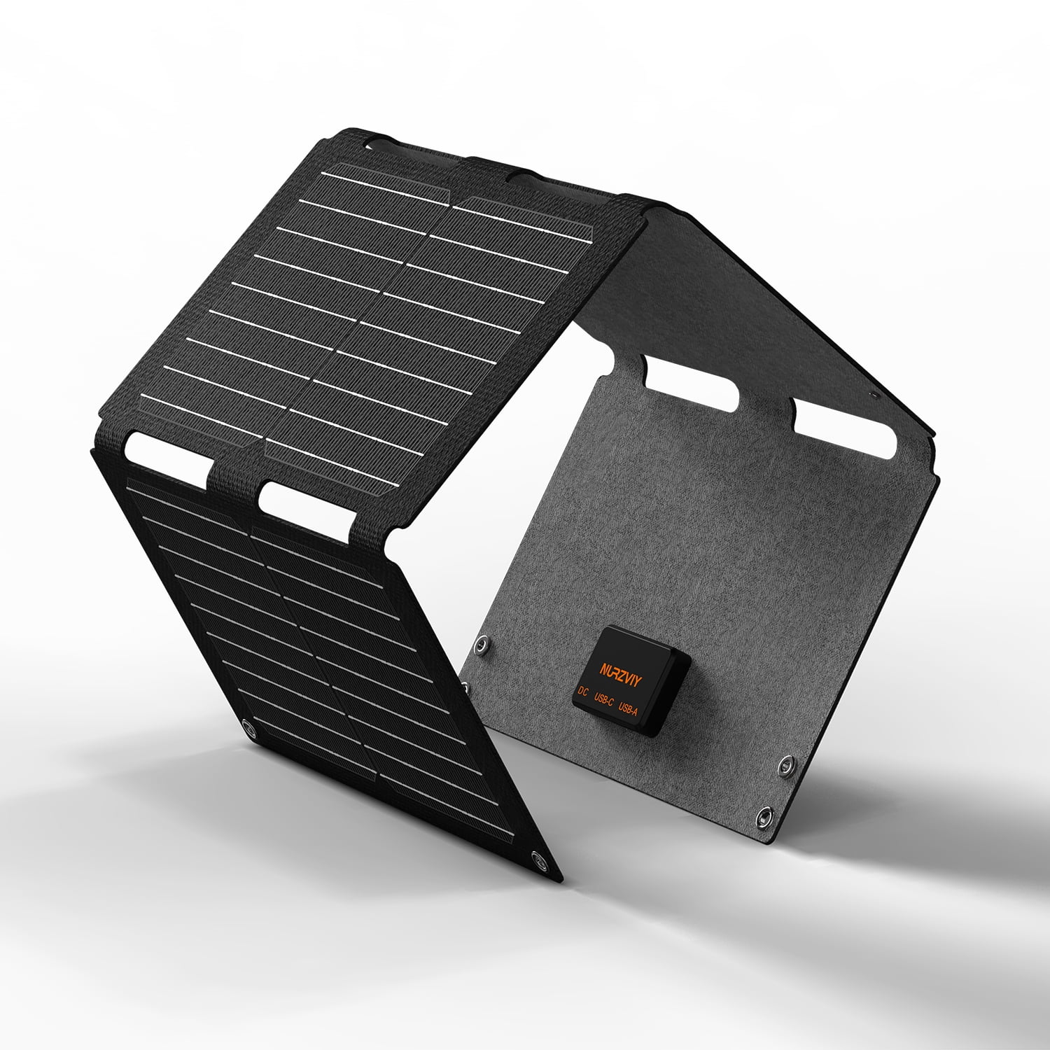 34W Foldable Portable Solar Charger, Backpacking Solar Panel IP67 Water and Dust Resistance, PD3.0 QC3.0 Ultra-Fast Charging for Outdoor Camping Hiking