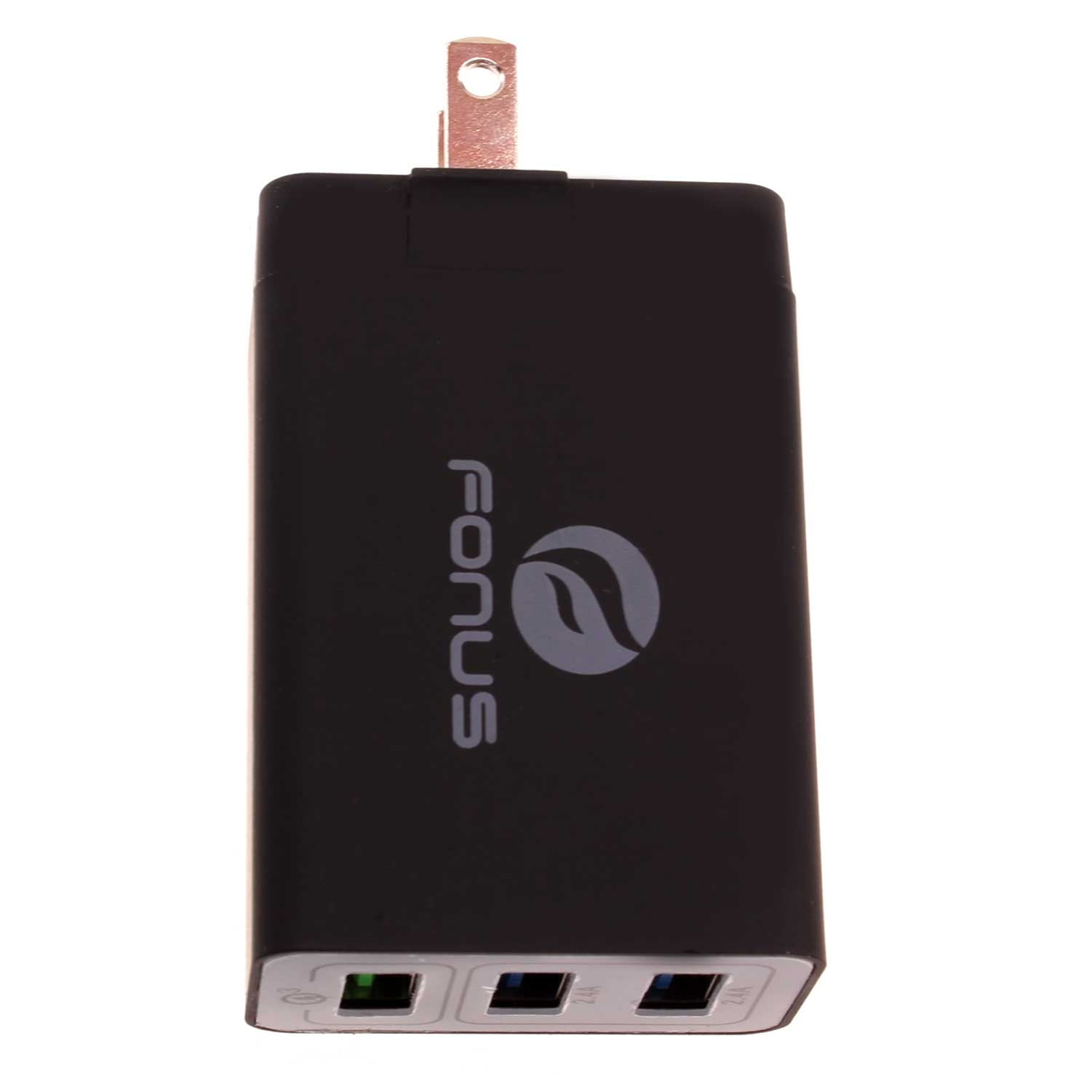 34W Home Charger for Nokia XR21, T21, X100 - 6.8Amp 3-Port USB One Fast Port Travel Wall