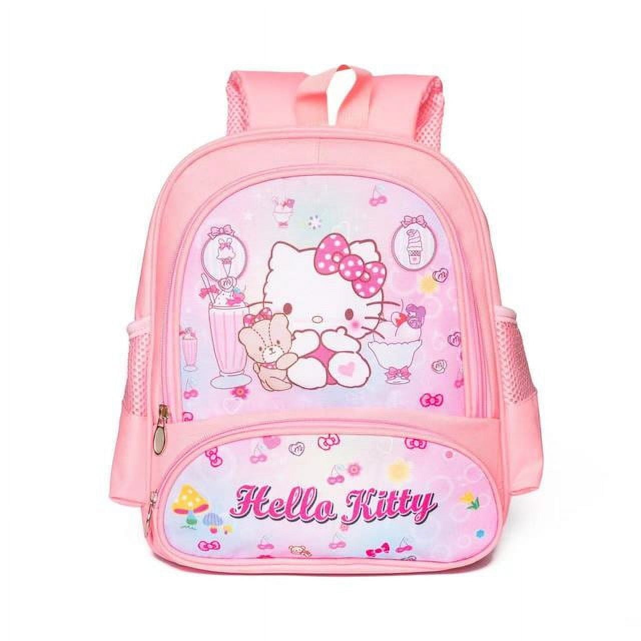 34cm Sanrio Hello Kitty Cinnamoroll My Melody Kuromi Cute Kid Backpack