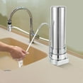 thumbnail image 1 of 34cm Stainless Steel Countertop Filter Water Filtration Filter Sink Drinking System for Home and Office, 1 of 16