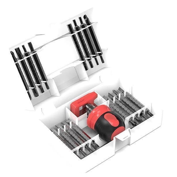 34in1 Ratchet Screwdriver Self-Locking Tool Multifunctional Double End Drill Bit For Workshop Hand Tools