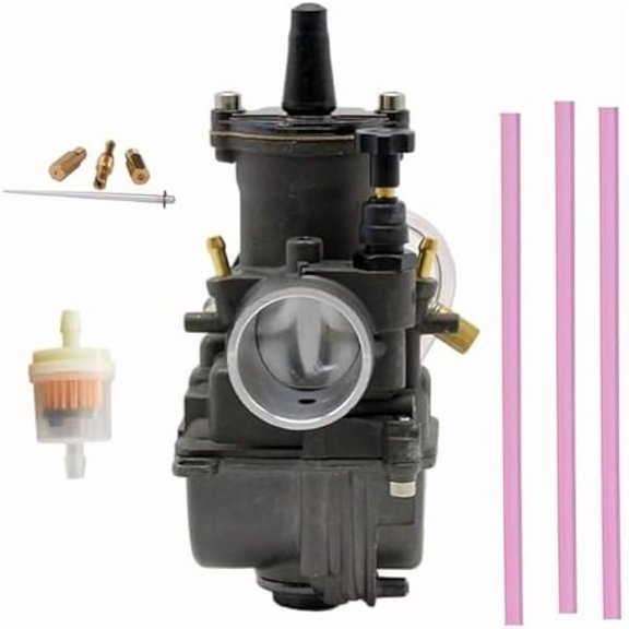 34mm Racing Flat Side Carburetor Fits 2002-2015 YZ85 & Blaster YFS200  Performance Upgrade