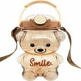 thumbnail image 1 of 34oz Bear Water Bottle - Leakproof Portable Jug with Adjustable Shoulder Strap, 1 of 6