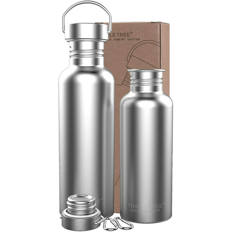 Treasure Stainless Steel Water Bottle, Drink Bottle Leak-Proof Double –  TREASURE EXPORTS
