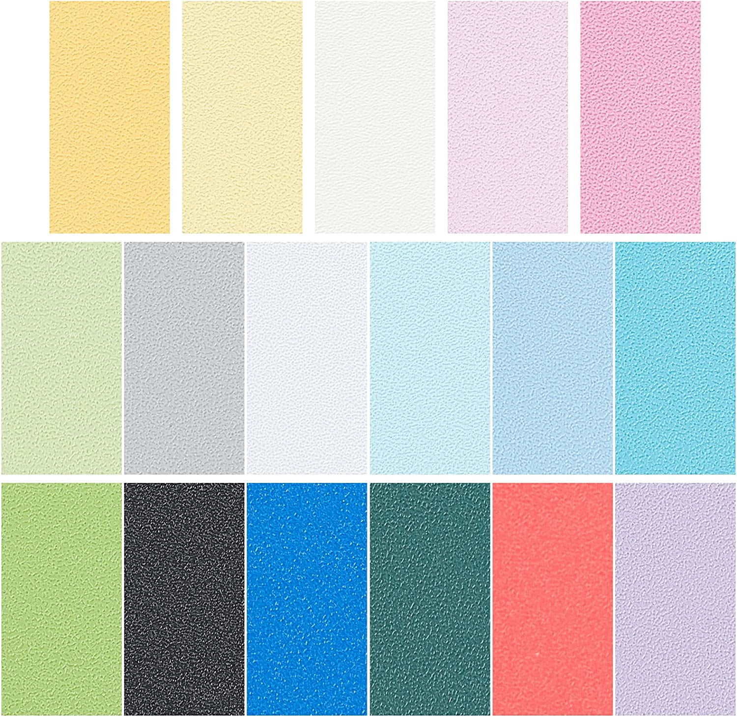 34pcs 17 Colors one Skin Stickers Matte Color Decal one Skin Stickers ...
