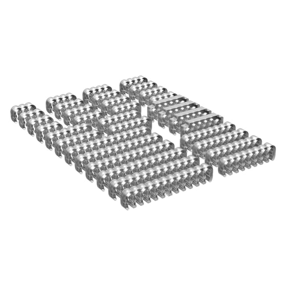 34pcs Line Guides PVC Cord Arrangers For 3.0-3.6mm Sleeved Cords Computer Power Supply Management