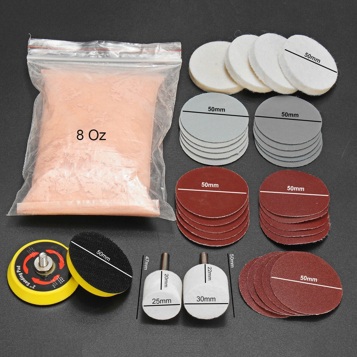 Glass Polishing Kit