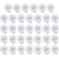 thumbnail image 1 of 34pcs Suction Cup Hooks 1 Inch Diameter Wall Hooks Hangers Removable Kitchen Bathroom Wall Vacuum Holder for Smooth Tile Glass, 1 of 5