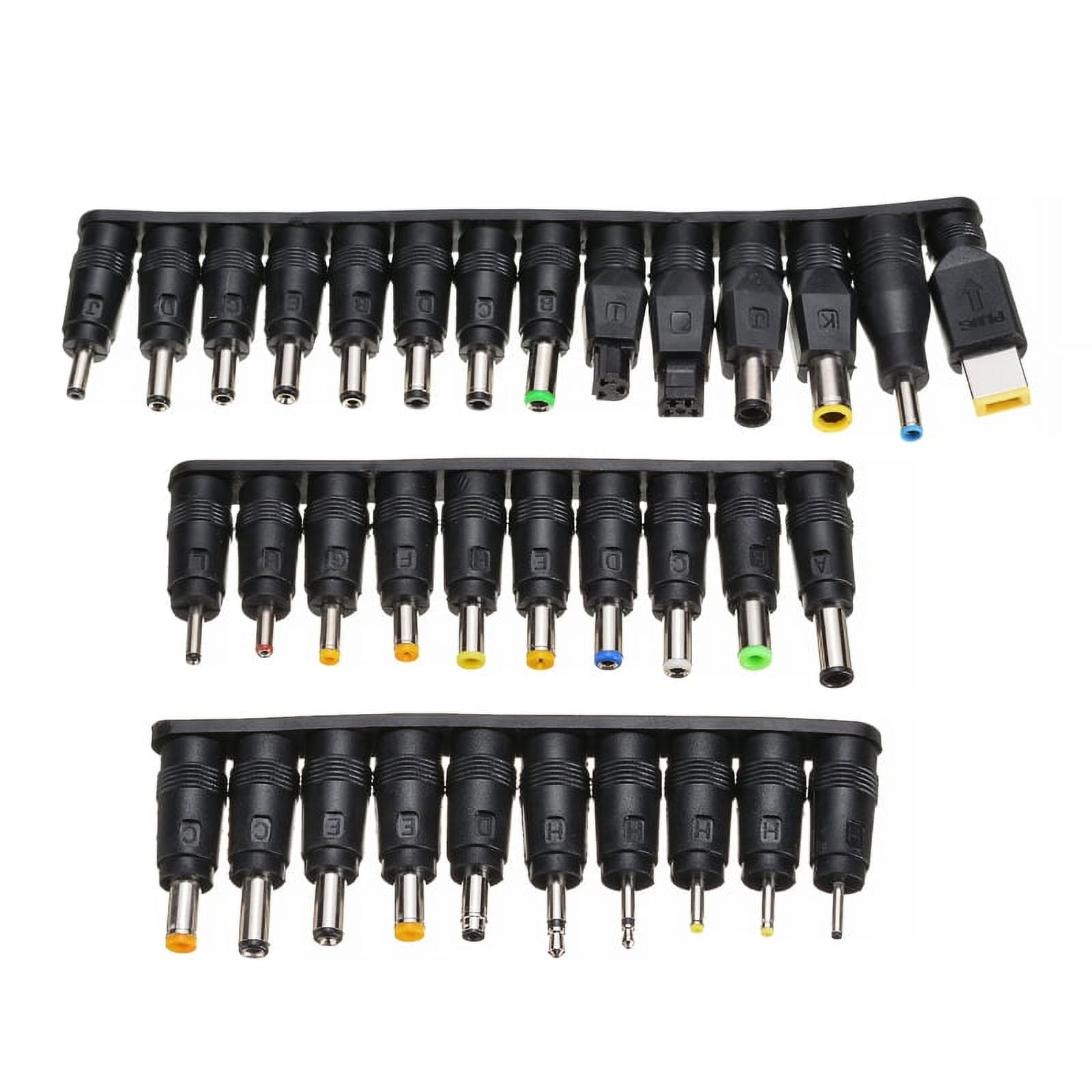 34pcs Universal Laptop DC Power Supply Adapter Connector Plug DC Jack