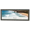 thumbnail image 1 of 34x12 Frame Black Bamboo Solid Wood Picture Frame Width 1.5 Inches | Interior Frame Depth 0.5, 1 of 8