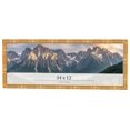 thumbnail image 1 of 34x12 Frame Gold Bamboo Solid Wood Picture Frame | 1 Inch Moulding Width | Interior Frame Depth, 1 of 8