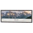 thumbnail image 1 of 34x14 Frame Brown Bamboo with Dark Coffee/Walnut Finish | Solid Wood Picture Frame Width 0.75, 1 of 8
