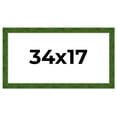 thumbnail image 1 of 34x17 Frame Green Burl Solid Wood Picture Frame | 1.75 Inches Moulding Width | Interior Frame Depth, 1 of 8
