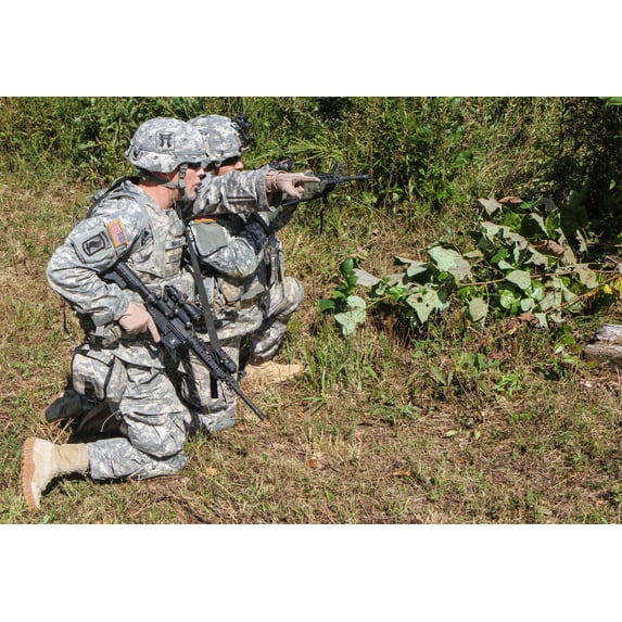 34x24in Photo Paper U.S. Army Sgt. Kyle Mays, an infantryman team leader assigned to Charlie Company, 3rd Battalion, 187th Infantry Regiment