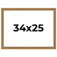 thumbnail image 1 of 34x25 Frame Black and Gold Distressed Solid Wood Sonoma Picture Frame | 1.625 Inch Moulding Width |, 1 of 8