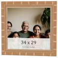 thumbnail image 1 of 34x29 Frame Gold Real Wood Picture Frame Width 1.5 inches | Interior Frame Depth 0.5 inches |, 1 of 8