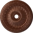 thumbnail image 1 of 35 1/8"OD x 4 7/8"ID x 2 1/2"P Viceroy Ceiling Medallion (Fits Canopies up to 4 7/8"), Hand-Painted Copper Penny, 1 of 6