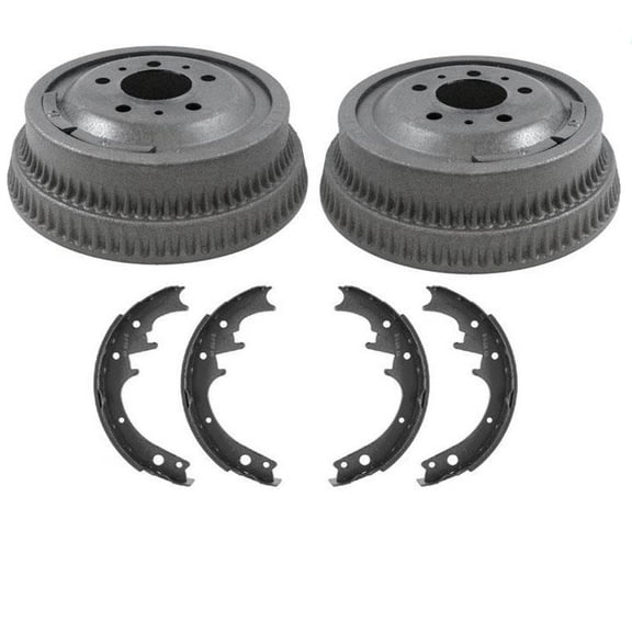 35 10x1.75in Jeeps 84-89 Rear Drum Brake Service Kit - Fits for Cherokee, for Comanche, Wager, for Wrangler - BD8838 and 111.02670 - Cus Bundle Included