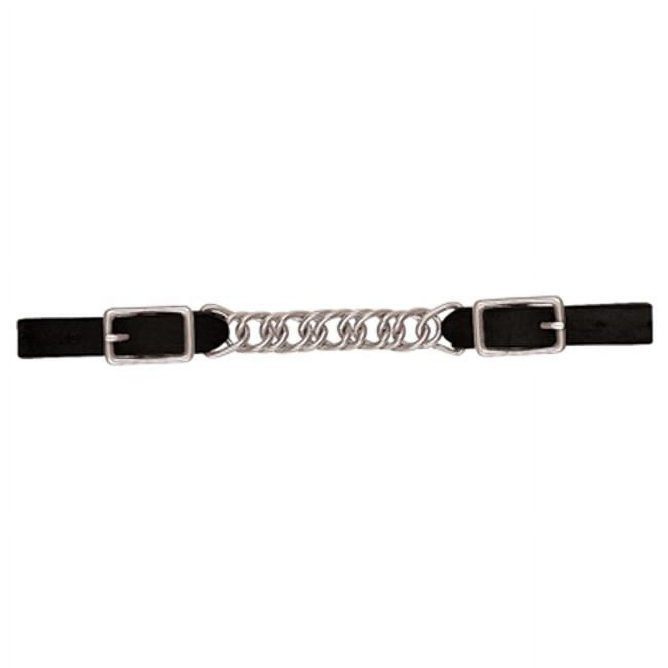 35-1390-BK 4.5 in. Brahma Webb Fat Link Chain Curb Strap, Black ...