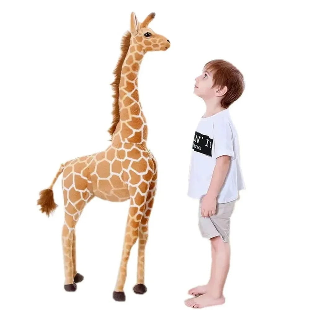 35140cm Giant Real Life Giraffe Plush Toys High Quality Stuffed