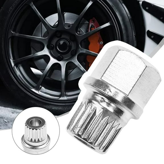 35/19PT Hollow Anti Theft Wheel Lock Lug Nut Removal Key Single Custom For BMW