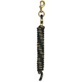 thumbnail image 1 of 35-2100-K4 10 ft. Braided Poly Lead Rope - Black, Hunter Green & Tan, 1 of 1