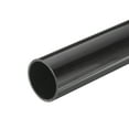 thumbnail image 1 of Uxcell Rigid Round Pipe Black 1.39 x 1.57"(ID*OD) High Impact for Water Pipe Crafts Cable Sleeve, 1 of 6