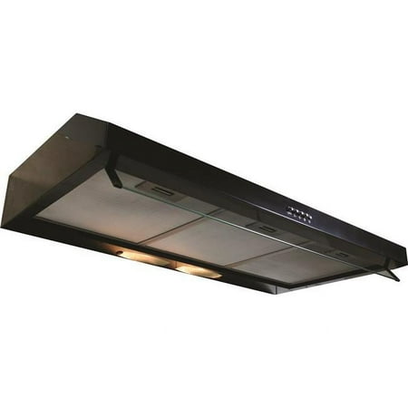 Yosemite BWRS36B 36 in. 190 CFM Builder Series Undercabinet Hood, Black