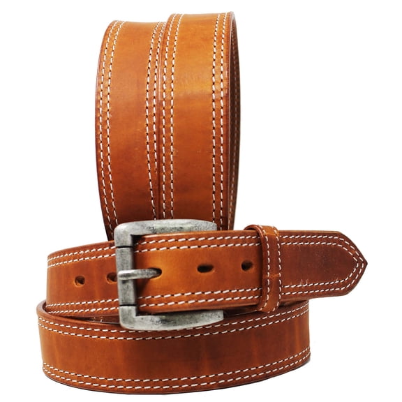 35-36  Men's Western Rodeo Heavy Duty Full-Grain Leather Belt 26RT18TN
