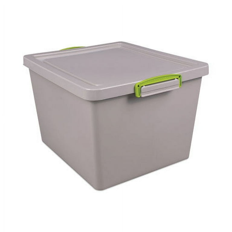 35.4 Qt. Latch Lid Storage Tote, 14.76 35.4 Qt. Latch Lid Storage Tote, 14.76