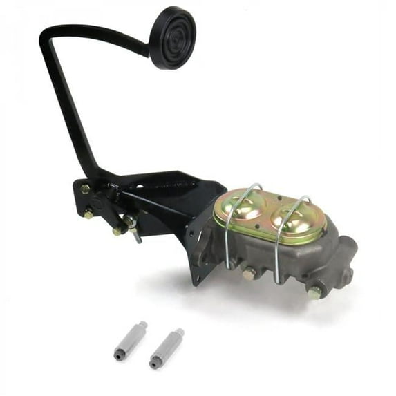 35-40 Ford OEM X Manual Brake Pedal Kit Disc & Disc 3 in. Rubber Pad