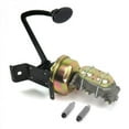 thumbnail image 1 of 35-40 Ford without X-Member 8 in. Single Brake Pedal Kit Disc & Drum Large Oval Black Pad, 1 of 1
