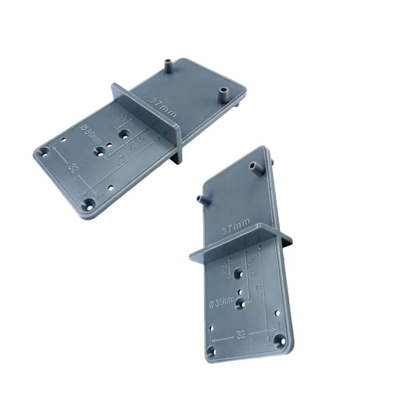 35/40mm Hinge Opening Locator Hinge Template Drilling Locating Plate Punch Door