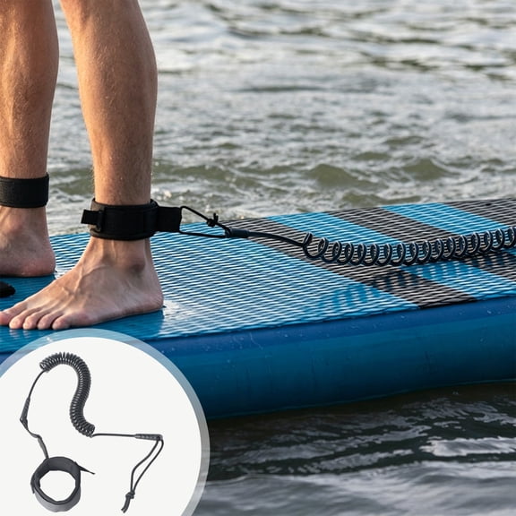 35.43-118.11in Tpu Surf Board Leash, Surfboard Leash Coiled Leg Rope, No Tangles, No Lost Surfboard, For Shortboard, Longboard, Paddleboard, Kayak