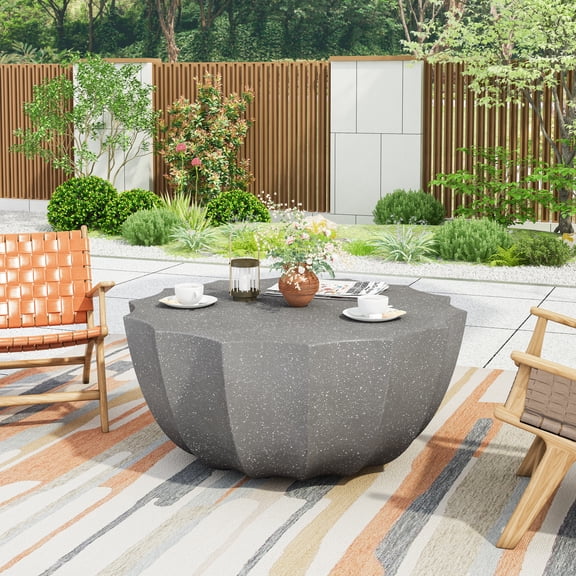 35.43" Round - Weather - Resistant & Durable - Patio, Garden, Balcony Use - Easy Clean & No Assembly