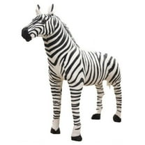 35/45/55cm 3D Plush Stuffed Zebra Throw Pillow for Home Decors Soft Comfort Sleeping Toy Children Room Ornament Gift